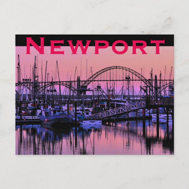 Postkarte Newports (ODER) (Vorderseite)