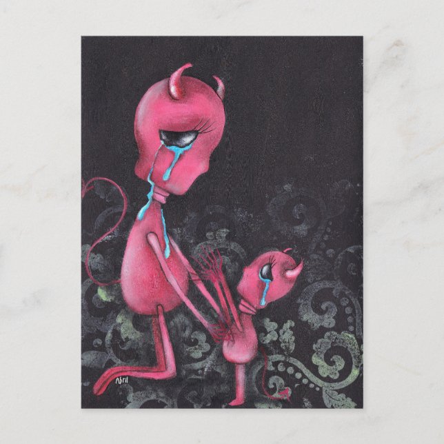 Postkarte nicht Verlassen (Vorderseite)