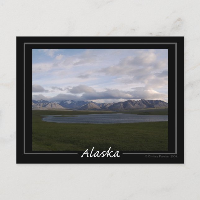 Postkarte Nord Alaska (Vorderseite)