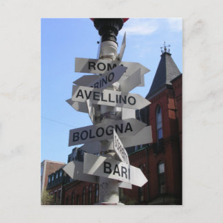 Postkarte Nordende von Boston