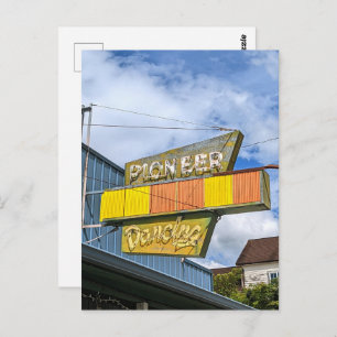 Postkarte Northwest Neon