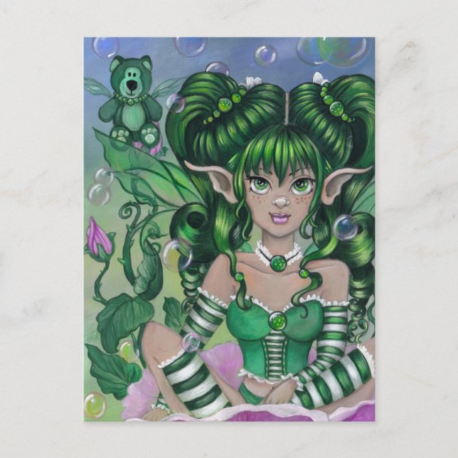 Postkarte "Ode to Green Bear" (Vorderseite)