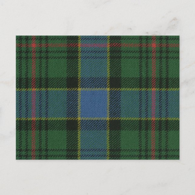 Postkarte Ogilvie Junting Alcient Tartan (Vorderseite)