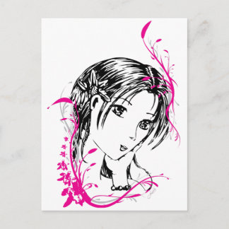 Postkarte - Orchid