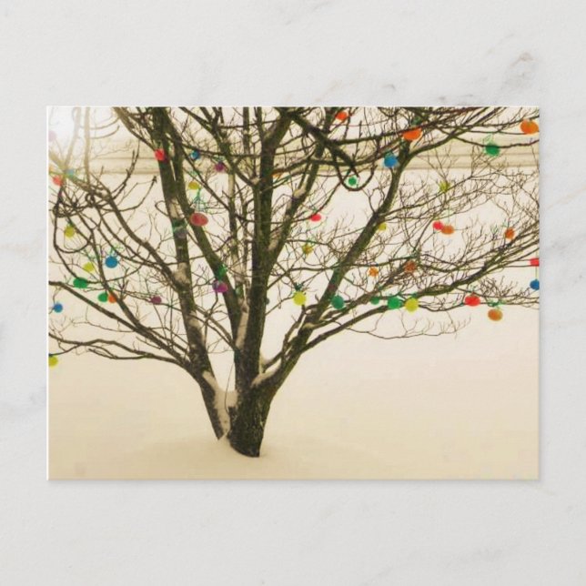 Postkarte Osterbaum (Vorderseite)