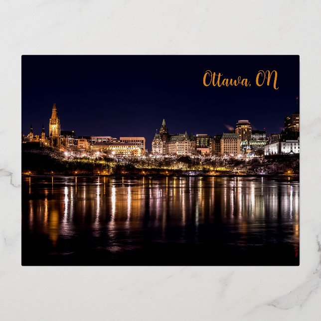 Postkarte Ottawa (Vorderseite)