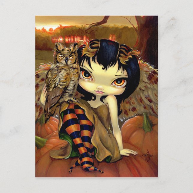 Postkarte "Owlyn im Herbst" (Vorderseite)