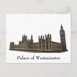 Postkarte: Palast Westminster Postkarte