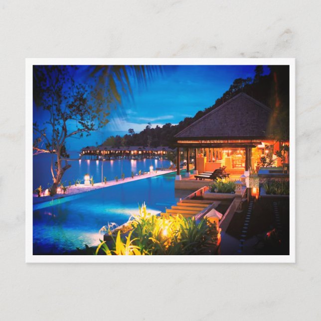 Postkarte - Pangkor laut Resort Malaysia (Vorderseite)
