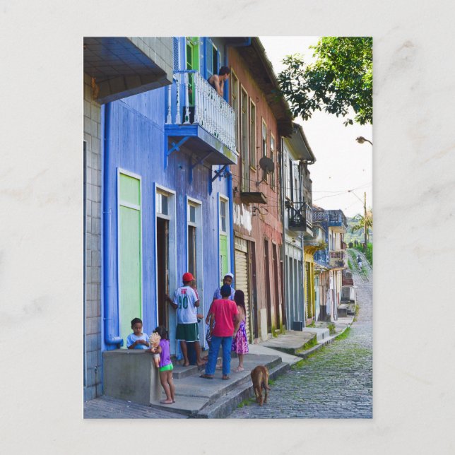 Postkarte,- Paranapiacaba Villa -, Brasilien | Nº1 Postkarte (Vorderseite)