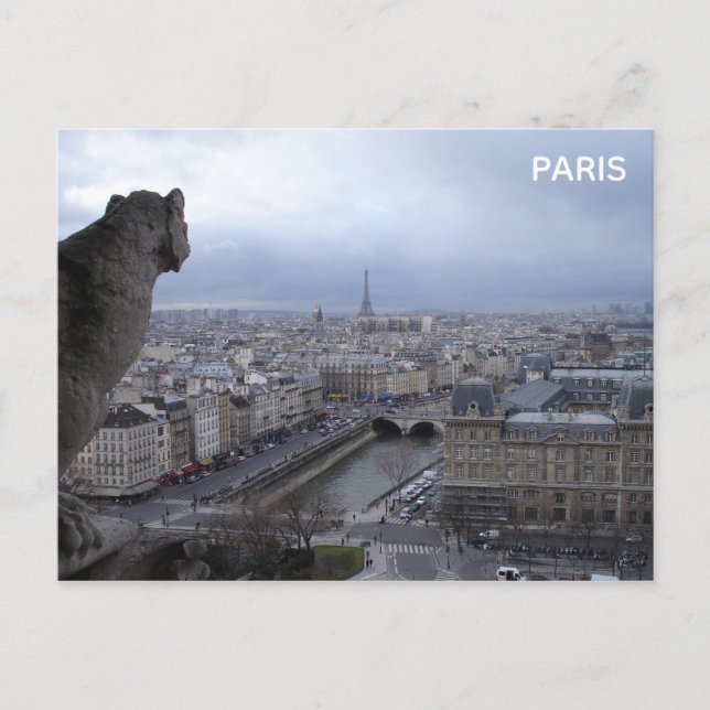 Postkarte Paris (Vorderseite)
