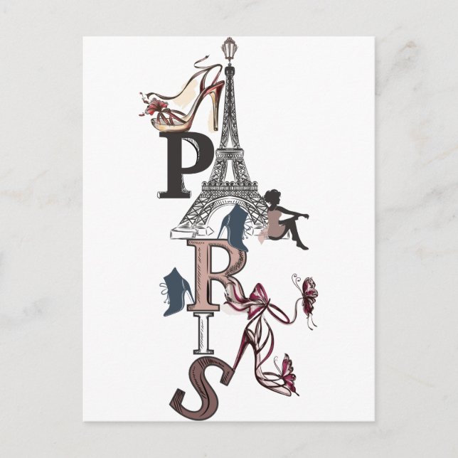 POSTKARTE PARIS (Vorderseite)