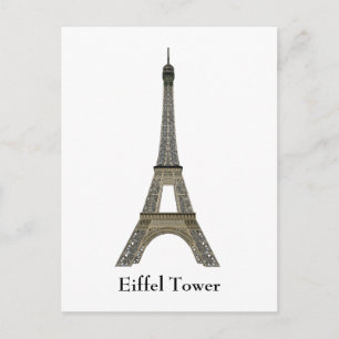 Postkarte: Paris: Eiffel Tower Postkarte