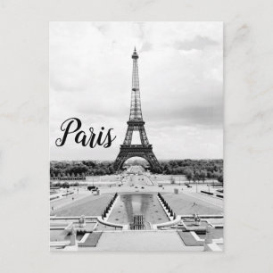 Postkarte Paris Frankreich Eiffelturm