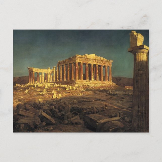 Postkarte "Parthenon" der Kirche (Vorderseite)