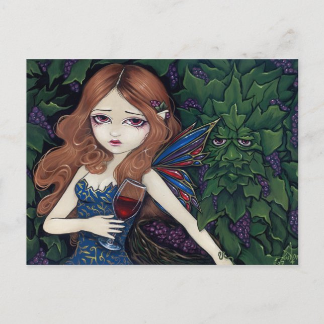 Postkarte "Pinot Noir" (Vorderseite)