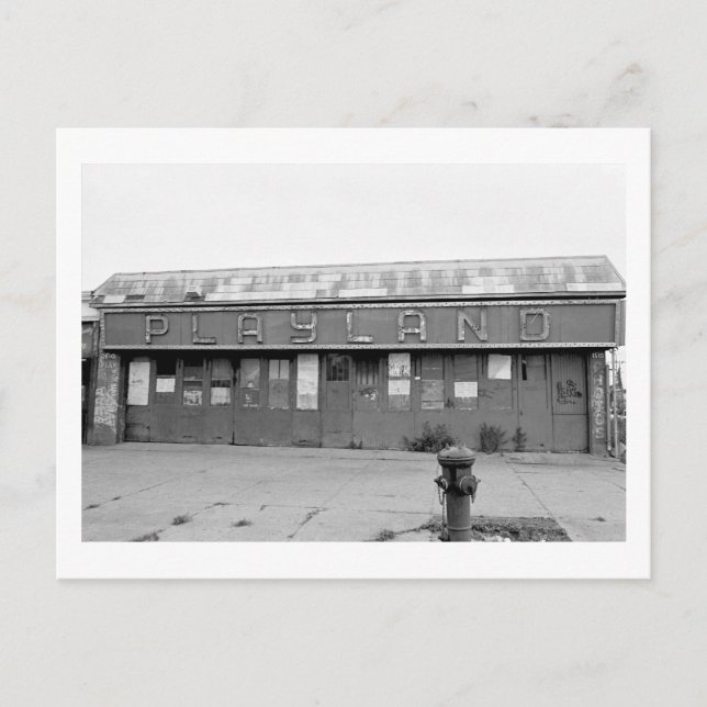 Postkarte "Playland Arcade" (Coney Island, NY) (Vorderseite)