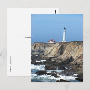 Postkarte - Point Arena Leuchtturm