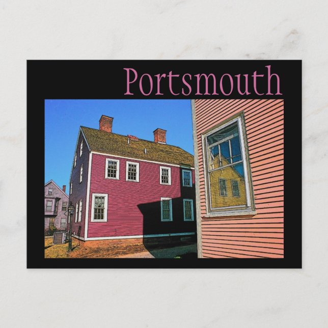 Postkarte Portsmouth (NH) (Vorderseite)