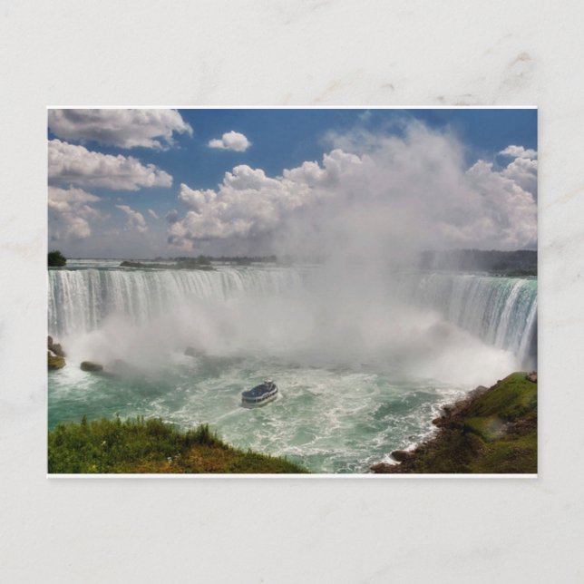 Postkarte / Postale Niagara Falls (Vorderseite)