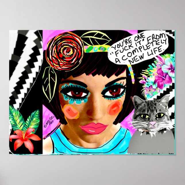 Postkarte Poster (Vorne)