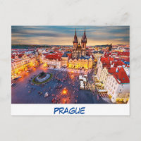 Postkarte Prag