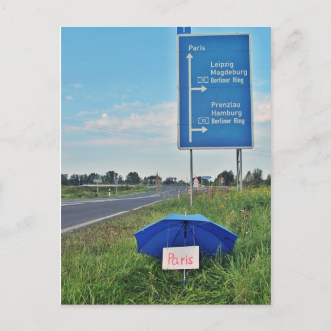 Postkarte - pro Anhalter-Wegs (Vorderseite)