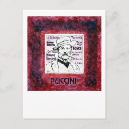 Postkarte Puccini