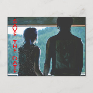 Postkarte Punkfelsen Emo Punks Save the Date