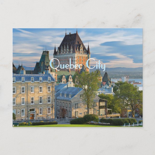 POSTKARTE QUEBEC CITY (Vorderseite)