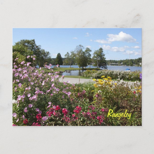 Postkarte Rangeley Lakes (Vorderseite)