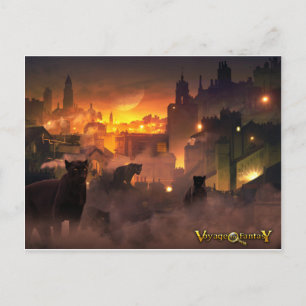 Postkarte Reise zur Fantasie - Orientalische Felse