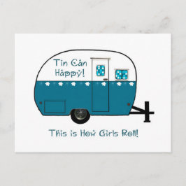 POSTKARTE | Retro Camper Trailer