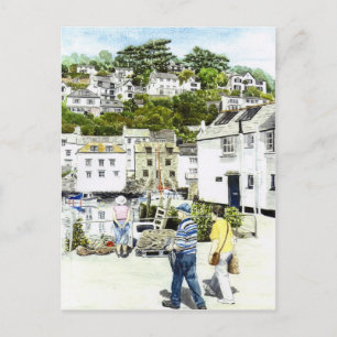 Postkarte "Rollen"