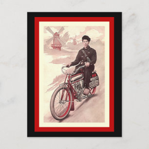 Postkarte rund um die World Tour M-M Motorrad