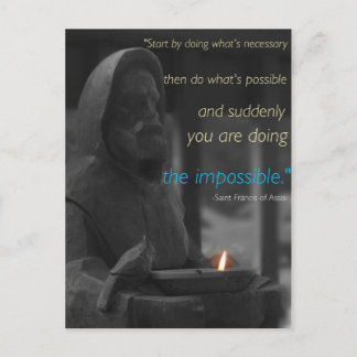 Postkarte Saint Francis