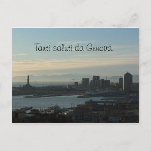 Postkarte - Saluti da Genova