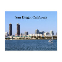 Postkarte San Diego | Bay View