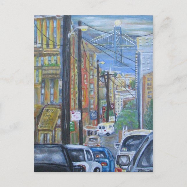 Postkarte San Francisco (Vorderseite)