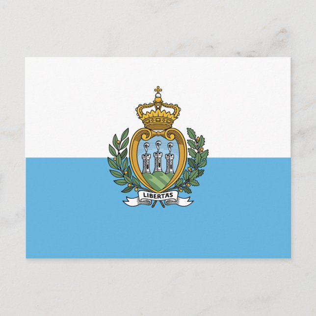 Postkarte San Marino (Vorderseite)