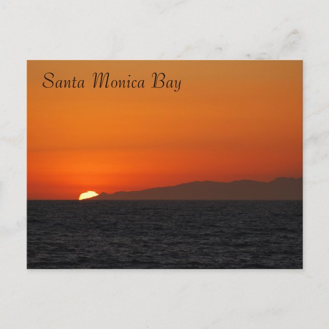 Postkarte Santa Monica (Vorderseite)