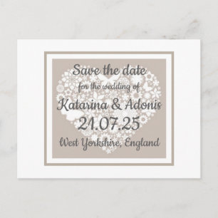 Postkarte - Save the Date