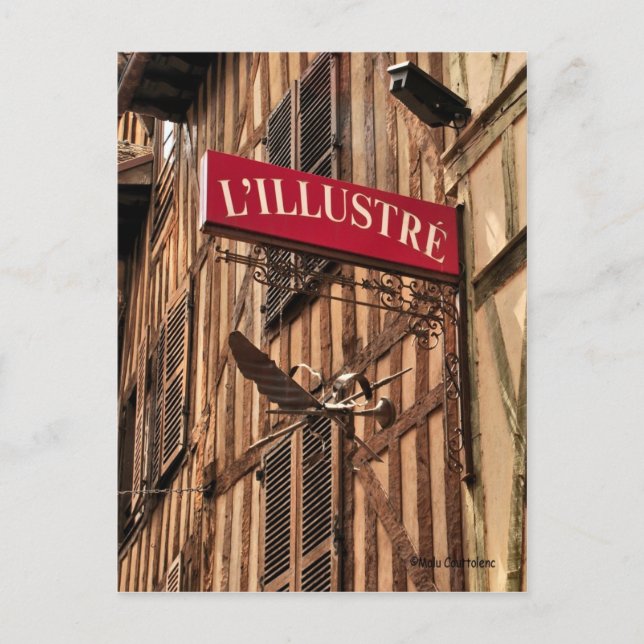 Postkarte Schild 1 (Vorderseite)
