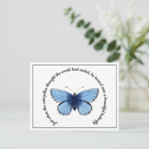 Postkarte - Schöner Schmetterling 
