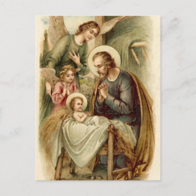 Postkarte (Schrift): Geburtsstunde von St. Joseph (Vorderseite)