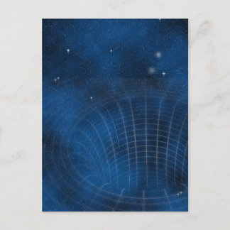 Postkarte "Schwarzes Loch"