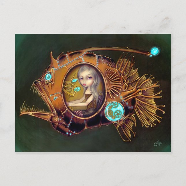 Postkarte "Seeteufel" (Vorderseite)