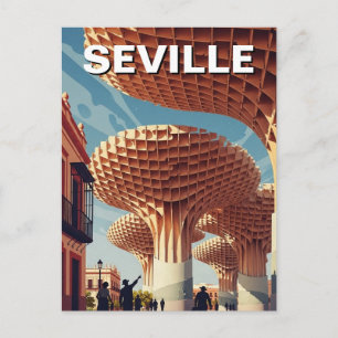 Postkarte Seville Metropol Parasol