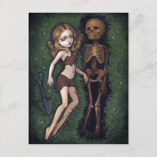 Postkarte "Shallow Grave"