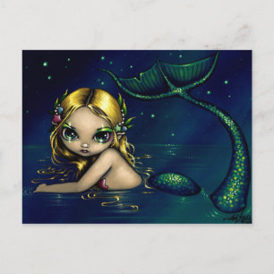 Postkarte "Shimmering Mermaid"